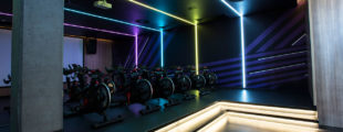 LED Lighting implementation at Virgin Active gym in Cape Town